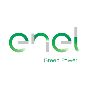 Enel Green Power logo on a transparent background