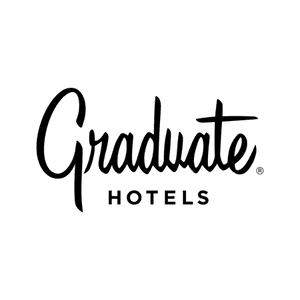 Graduate Hotels logo on a transparent background