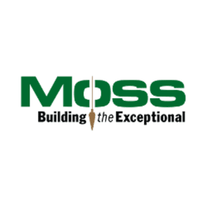 Moss Building logo on a transparent background