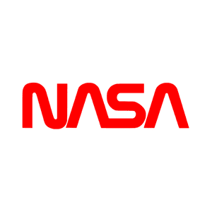 NASA logo on a transparent background