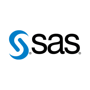 SAS logo on a transparent background