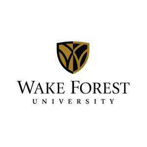Wake Forest University logo on a transparent background