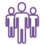 People Detection Counting Crowd Detection Purple